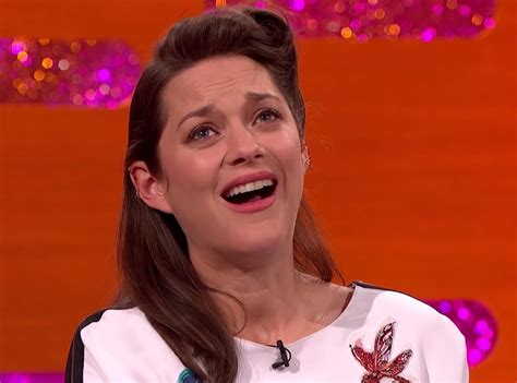 Marion Cotillard was forced to lip sync, and she blew .